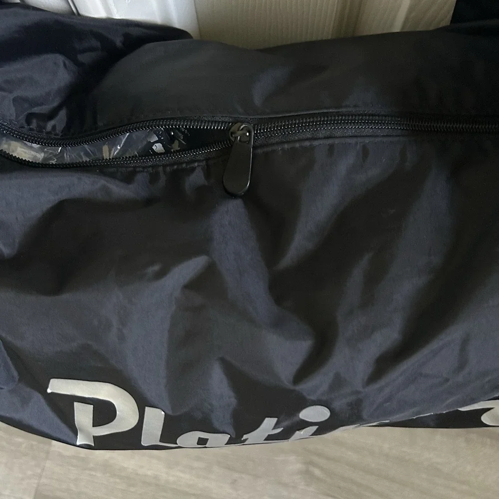Black Volleyball Equipment Carry Duffel Bag‎ Augusta Sportswear L=22 H=9 W=9